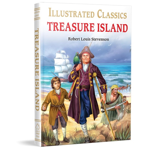 [9789389931587] Treasure Island : llustrated Abridged Children Classic